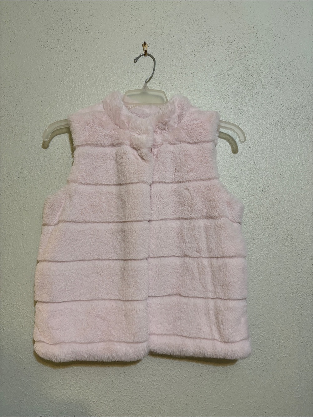 Epic Threads Pink Faux Fur Vest